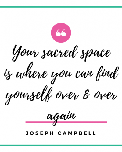 sacred space quote